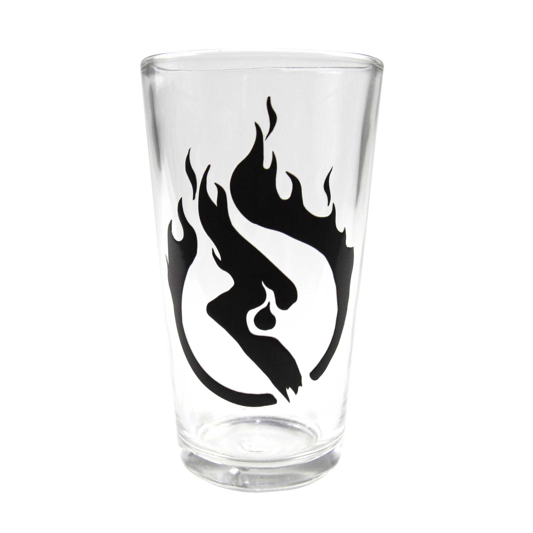 FIRE PINT GLASS